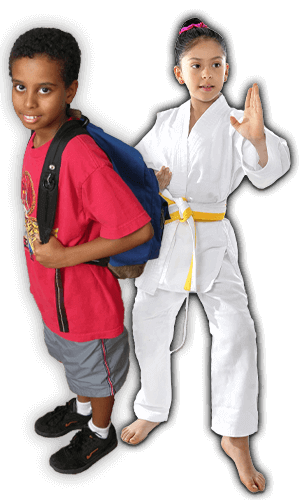 After School Martial Arts Lessons for Kids in Katy TX - Backpack Kids Banner Page