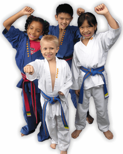 Martial Arts Summer Camp for Kids in Katy TX - Happy Group of Kids Banner Summer Camp Page